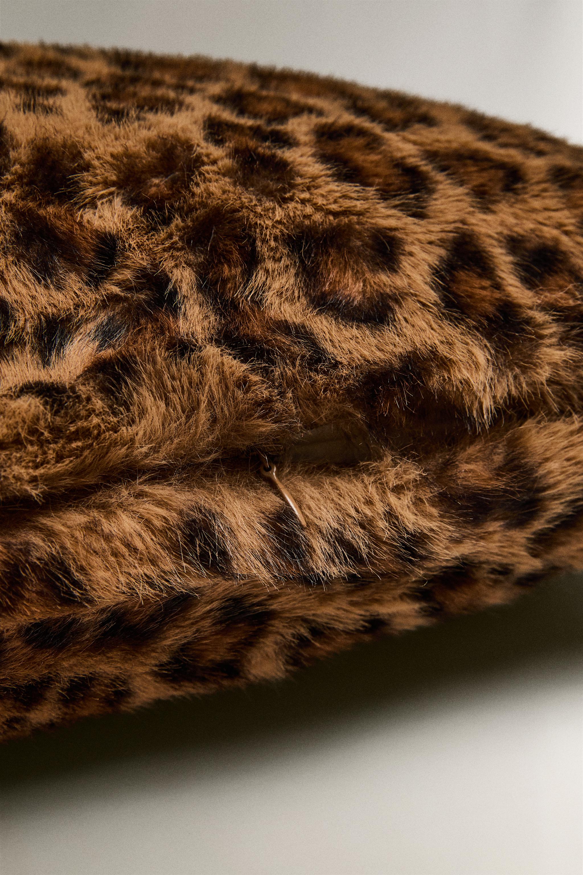 HOUSSE DE COUSSIN IMPRIMÉ ANIMALIER